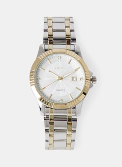 Buy Men's Two Tone Quartz Watch in UAE