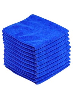 Buy 10-Piece Car Cleaning Microfiber Towel Set in Saudi Arabia