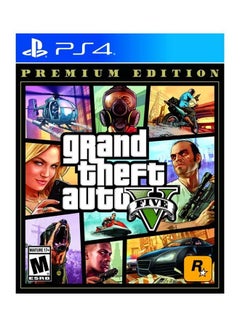 اشتري Grand Theft Auto V Premium Edition - GTA V - Action & Shooter - PlayStation 4 (PS4) - PlayStation 4 (PS4) في السعودية