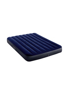 اشتري Dura - Beam Standard Series - Classic Downy Airbed Combination Blue/Black 137x191x25cm في الامارات