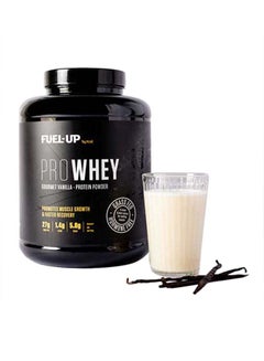 Buy PROWHEY - Grass Fed and Hormone Free Whey Protein - 27g of protein per serving - Gourmet Vanilla - 5lb in UAE