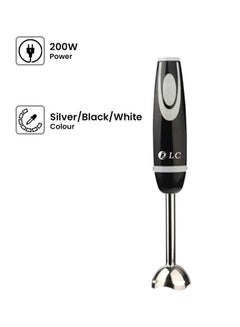 Buy Electric Hand Blender 200.0 W 39003 Black/Silver/White in Saudi Arabia