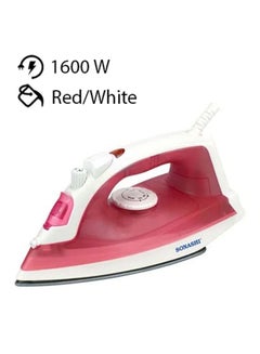 Buy Electric Steam Iron 1600.0 W SI-5077TR Red/White in UAE