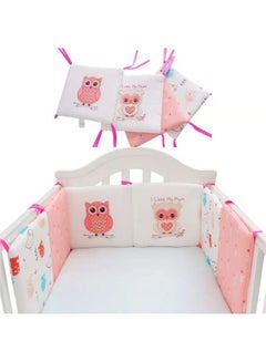 Buy 6Pcs/Lot Safe & Washable Baby Bedding Bumpers Crib in Saudi Arabia