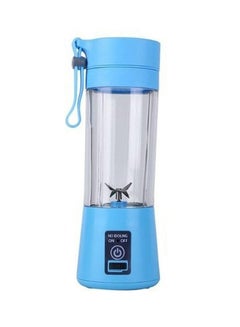 Buy Portable and Rechargeable Battery Juice Blender HTC-122B Blue in Saudi Arabia