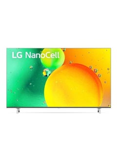 Buy NanoCell TV 55 Inch NANO77 Series, Cinema Screen Design 4K Active HDR WebOS Smart AI ThinQ 55NANO776QA White in UAE