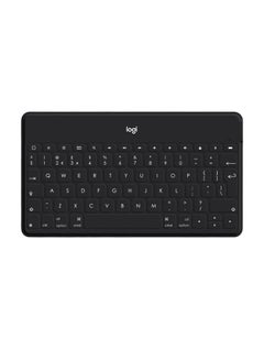 Buy Keys-To-Go Wireless Bluetooth Keyboard For iPhone, iPad, Smartphone, Tablet, Windows, Apple TV, Ultra-Thin, Ultra-Light, Short-Cut Keys Black in Egypt