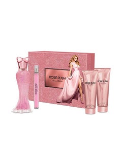 Buy 3-Piece Rose Rush Gift Set EDP - 100.5ml, EDP - 10ml, Body Lotion - 89ml, Shower Gel - 89ml in UAE