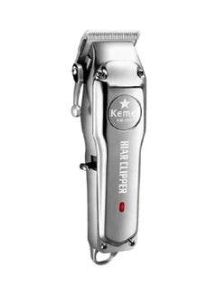 Buy Metal Professional Cordless Clipper Silver in UAE