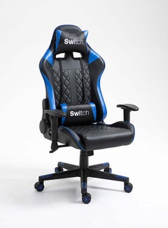 Buy Ragnar High Quality New Design Breathable Gamer's  Full Reclining Adjustable Office Gaming Chair In Blue And Black 5934B Blue in UAE