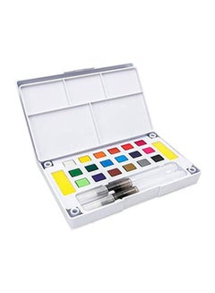 Buy 18-Piece Water Colour Set Multicolour in Saudi Arabia