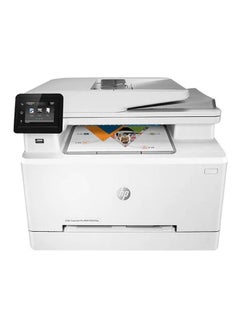 Buy Wireless All-In-One Color LaserJet Pro Printer M283FDW 16.6x16.5x13.2inch White in UAE