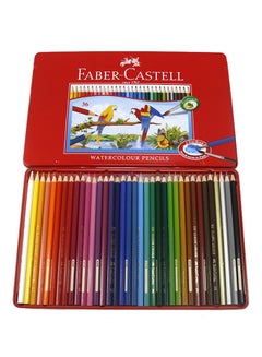 اشتري مجموعة أقلام تلوين مائية من 36 قطعة متعدد الألوان في السعودية