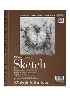 Buy Series 400 Sketch Book,9X12 Inch,100 Sheets Brown in Saudi Arabia
