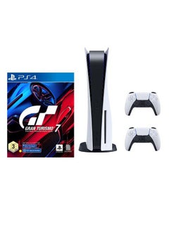 Buy PlayStation 5 Disc with Extra Controller and Gran Turismo 7 (GT7) in Saudi Arabia