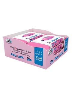 Buy Pack Of 6 Baby Wipes 12's in UAE