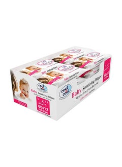 Buy Pack of 12 Baby Sanitizing Wipes 60's in UAE