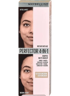 اشتري Instant Anti Age Perfector 4-In-1 Whipped Matte Makeup - 02 Light Medium في مصر
