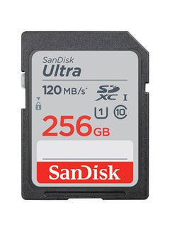 Buy Ultra SDXC UHS-I Class10 Memory Card - 120MB/s 256.0 GB in Saudi Arabia