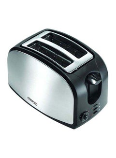 Buy Toaster, 2 Slices, Reheat Function, Removable Limescale Filter, Metal Wrap, Adjustable Browning Control, Defrost, Cancel Function 900 W TCM01.A0BK Black/Silver in Saudi Arabia