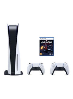 Buy PlayStation 5 Console (Disc Version) With Extra Controller And Spider-Man: Miles Morales in Saudi Arabia
