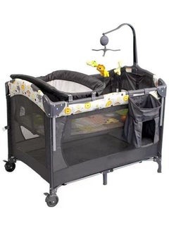 Buy Convertible Playpen With Mosquito Net And Detachable Diaper Changing Table in UAE