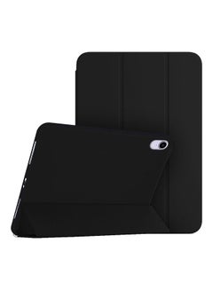 Buy iPad Mini 6th Generation Case (2021) Leather Folio Stand Folding Cover Compatible with Apple iPad Mini 6 (8.3 inch) Black in UAE