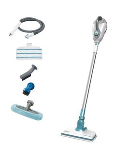 Buy 2-In-1 Steam-Mop With Floor Extension And 6 Accessories 1600 W FSMH1300FX-QS White/Aqua in Egypt
