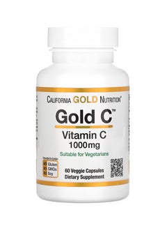 Buy Gold Nutrition Vitamin C 1000 Mg-60 Veggie Capsules in Saudi Arabia