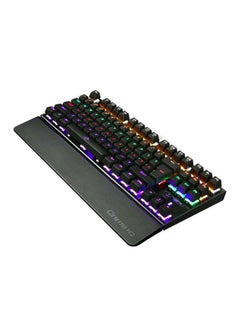Buy 87-Keys Backlit Colorful LED USB Wired Game Keyboard in UAE