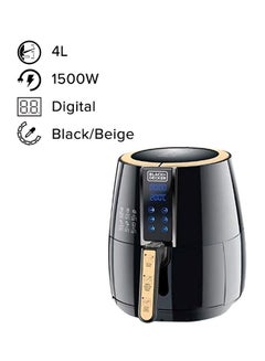 Buy Digital Aerofry Air Fryer 4.0 L 1500.0 W Af400-B5 Black/Beige in Egypt