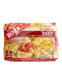 Buy Instant Beef Noodles 85grams Pack of 5 in UAE