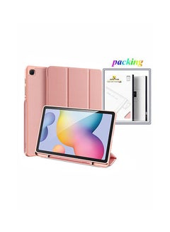 Buy Protective Cover Case for Samsung Galaxy Tab S6 Lite 10.4 Inch 2020 Pink in UAE
