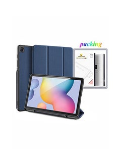 Buy Protective Cover Case for Samsung Galaxy Tab S6 Lite 10.4 Inch 2020 Blue in Egypt