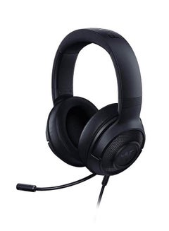 Buy Razer Kraken X: 7.1 Surround Sound Gaming Headset With Cross-Platform Compatibility, Ultra-Light Ergonomic Build At 250 G - Classic Black in Saudi Arabia