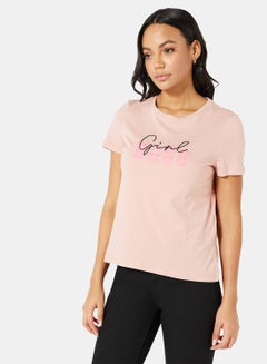 Buy Graphic T-Shirt Pink in UAE