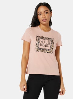 Buy Graphic T-Shirt Pink in UAE