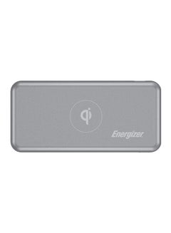 Buy 10000 mAh Ultimate Qi Wireless Power Bank, Dual Outputs, USB-C Power Delivery Output For iPhone/ iPad, 18W Smart USB-A Fast Charging For Samsung Huawei, Redmi, OnePlus, Oppo, Vivo, Quick Recharging, LED Indicator, PowerSafe Management, 18W Grey in Saudi Arabia