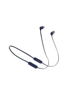 Buy Tune 125Bt Wireless In-Ear Headphones - Pure Bass - 16H Battery - Magnetic Cable - Multi-Point Connection Blue in Saudi Arabia