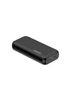 Buy 20000 mAh Max Rapid Charging Power Bank With Dual Outputs - Type-C And USB-A, Dual Inputs, Micro-USB And Type-C Black in UAE