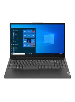 اشتري V15 G2 ITL Personal and Business Laptop With 15.6-Inch Display, Core i5-1135G7 Processer/12GB Ram/256GB SSD/Intel Iris Xe Graphics/Windows 11 الإنجليزية/العربية أسود في الامارات
