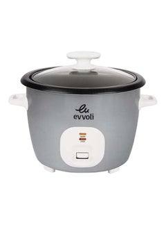Buy 2 In 1 Rice Cooker with Steamer 4.5 L 830.0 W EVKA-RC4501S White in UAE