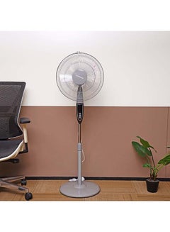 Buy 3-Speed Pedestal Stand Fan 60.0 W OMF1698 Grey/White in Saudi Arabia