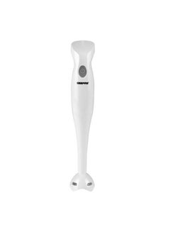 Buy Hand Blender Stainless Steel Blade Food Collection Immersion Hand Blender with Removable Stick Ideal for Smoothies Shakes 200.0 W GHB5467N Orange/White in UAE