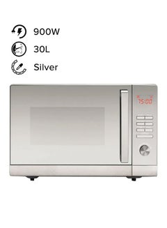 Buy Countertop Microwave Oven With Grill 30 L 900 W MZ30PGSS-B5 Silver in UAE