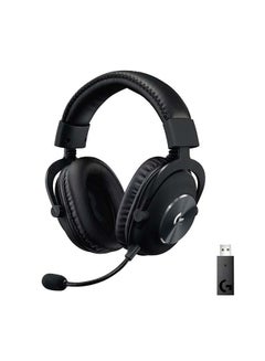 Buy G PRO X Wireless Lightspeed Gaming Headset, Blue Voice Mic Filter Tech, 50 mm PRO-G Drivers, DTS Headphone:X 2.0 Surround Sound, Memory Foam, 20+ Hour Battery Life in Saudi Arabia