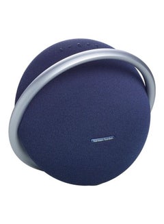 Buy Harman Kardon Onyx Studio 8 Portable Stereo Bluetooth Speaker Blue in UAE