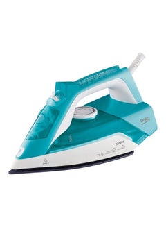 اشتري Steam Iron, Ceramic Coated Soleplate with Steam Pools, 3-Way Auto shut-off, Anti-Drip 240.0 ml 2200.0 W SIM3122T Turquoise في الامارات