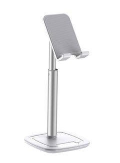 Buy Portable Adjustable Height Mobile Phone Mount White in UAE