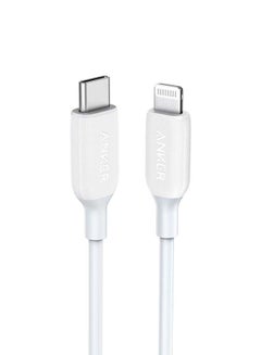 Buy PowerLine III USB-C to Lightning 3ft white in UAE